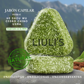 Limpieza profunda · Anticaída  | Jabón Capilar 120G | LIULI´S