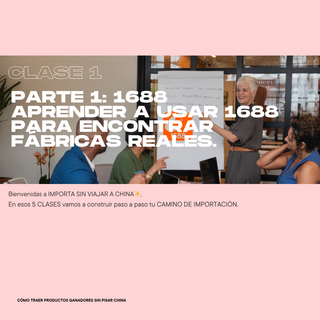 CURSO DE IMPORTACIÓN-IMPORTA SIN VIAJAR A CHINA