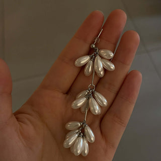 Lluvia de Perlas Aretes