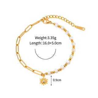 Girasol Pulsera Kit [2 Piezas] joyería