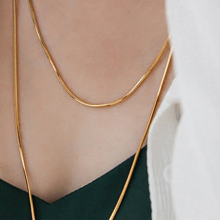 Fernanda Collar de Acero Inoxidable 316L joyería