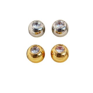 Toto Aretes Latón de Alta Calidad