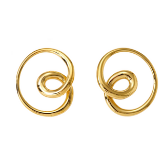 Freya Aretes de Acero Inoxidable 316L joyería