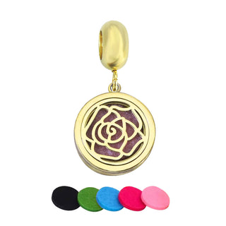 NUMLOVE Pulsera Personalizada con números, charms y difusor de perfume