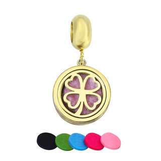 NUMLOVE Pulsera Personalizada con números, charms y difusor de perfume