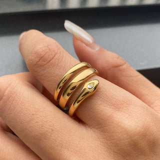 PREVENTA| ERYX RING ACERO INOXIDABLE
