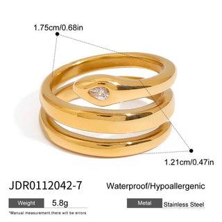 PREVENTA| ERYX RING ACERO INOXIDABLE