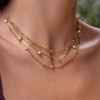 PREVENTA| FLAVIA NECKLACE ACERO INOXIDABLE