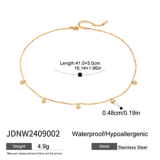 PREVENTA| FLAVIA NECKLACE ACERO INOXIDABLE