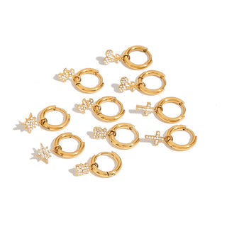 PREVENTA| FLORENCE EARRINGS ACERO INOXIDABLE