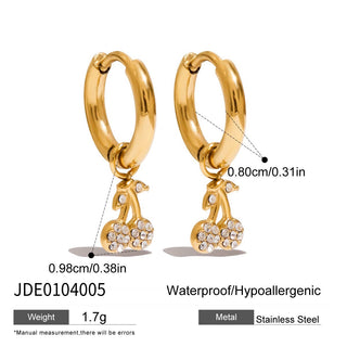 PREVENTA| FLORENCE EARRINGS ACERO INOXIDABLE