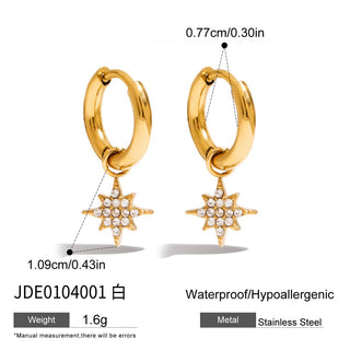 PREVENTA| FLORENCE EARRINGS ACERO INOXIDABLE