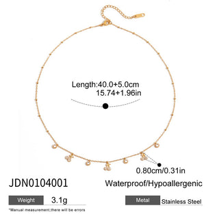 PREVENTA| FELICITY NECKLACE INOXIDABLE