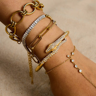 PREVENTA| GERALDINE BRACELET ACERO INOXIDABLE