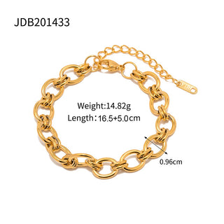 PREVENTA| GERALDINE BRACELET ACERO INOXIDABLE