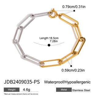 PREVENTA| GERALDINE BRACELET ACERO INOXIDABLE