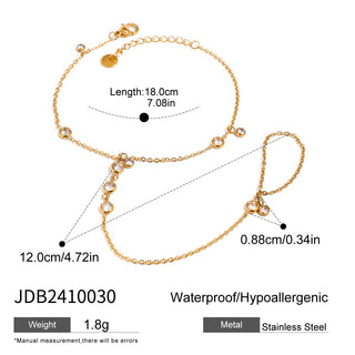 PREVENTA| GERALDINE BRACELET ACERO INOXIDABLE