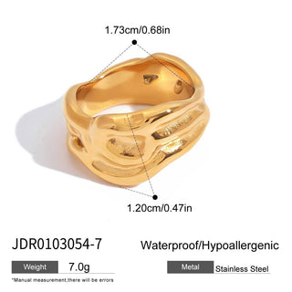 PREVENTA| GILDA RING ACERO INOXIDABLE