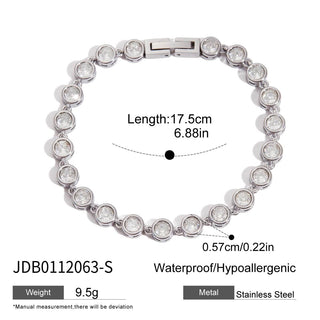 PREVENTA| GIANNA BRACELET ACERO INOXIDABLE