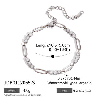 PREVENTA| GIANNA BRACELET ACERO INOXIDABLE