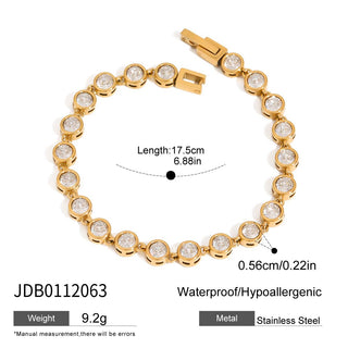 PREVENTA| GIANNA BRACELET ACERO INOXIDABLE