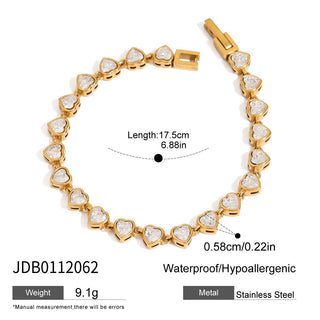 PREVENTA| GIANNA BRACELET ACERO INOXIDABLE