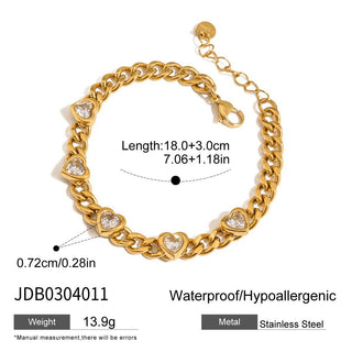 PREVENTA| GWEN BRACELET, RING ACERO INOXIDABLE