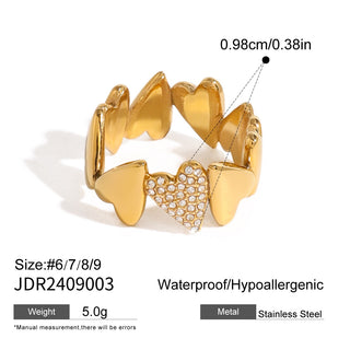 PREVENTA| GWEN BRACELET, RING ACERO INOXIDABLE
