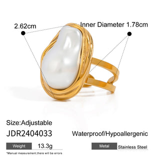 PREVENTA| GWEN BRACELET, RING ACERO INOXIDABLE