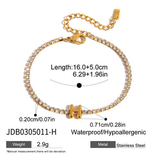 PREVENTA| ABC BRACELET ACERO INOXIDABLE
