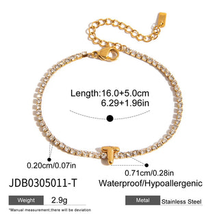 PREVENTA| ABC BRACELET ACERO INOXIDABLE
