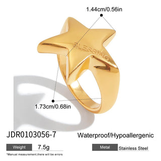 PREVENTA|GISELLE RING ACERO INOXIDABLE