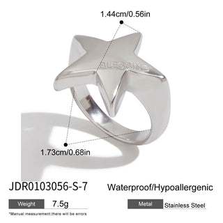PREVENTA|GISELLE RING ACERO INOXIDABLE