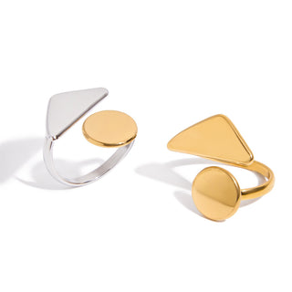 SOBREPEDIDO|  IVANNA RING ACERO INOXIDABLE