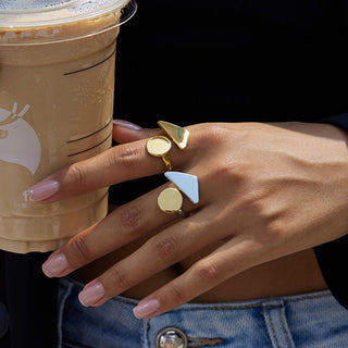 PREVENTA|  IVANNA RING ACERO INOXIDABLE