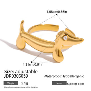 PREVENTA|  PET RING ACERO INOXIDABLE