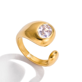 SOBREPEDIDO| IRIS RING ACERO INOXIDABLE