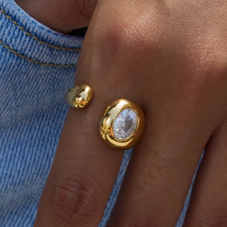 PREVENTA| IRIS RING ACERO INOXIDABLE