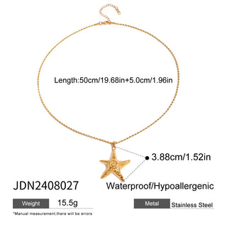 PREVENTA| ILIANA NECKLACE ACERO INOXIDABLE