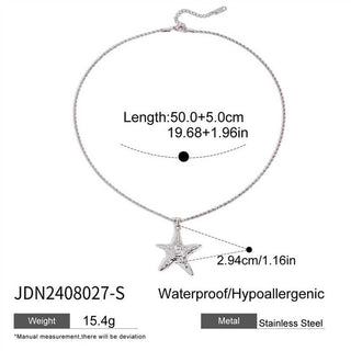 PREVENTA| ILIANA NECKLACE ACERO INOXIDABLE