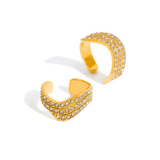 SOBREPEDIDO| ISI EARRINGS ACERO INOXIDABLE