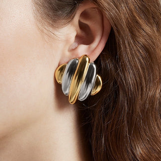 PREVENTA| ISARA EARRINGS ACERO INOXIDABLE