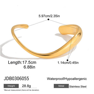 SOBREPEDIDO| IRIA BRACELET ACERO INOXIDABLE