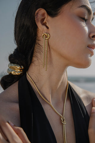 Kalina Kit de Collar/Aretes de Acero Inoxidable 316L joyería