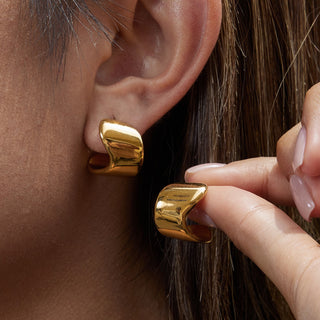 PREVENTA| JUNO EARRINGS ACERO INOXIDABLE