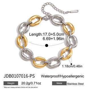 PREVENTA| JAZIRA BRACELET ACERO INOXIDABLE
