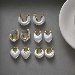 PREVENTA| KATHERINE EARRINGS ACERO INOXIDABLE