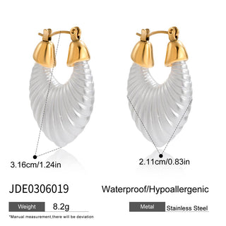 PREVENTA| KATHERINE EARRINGS ACERO INOXIDABLE