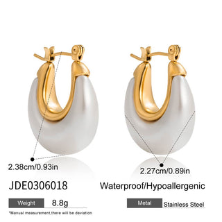PREVENTA| KATHERINE EARRINGS ACERO INOXIDABLE