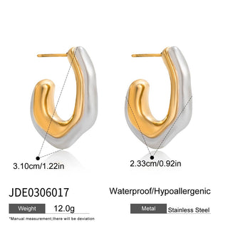 PREVENTA| KATHERINE EARRINGS ACERO INOXIDABLE